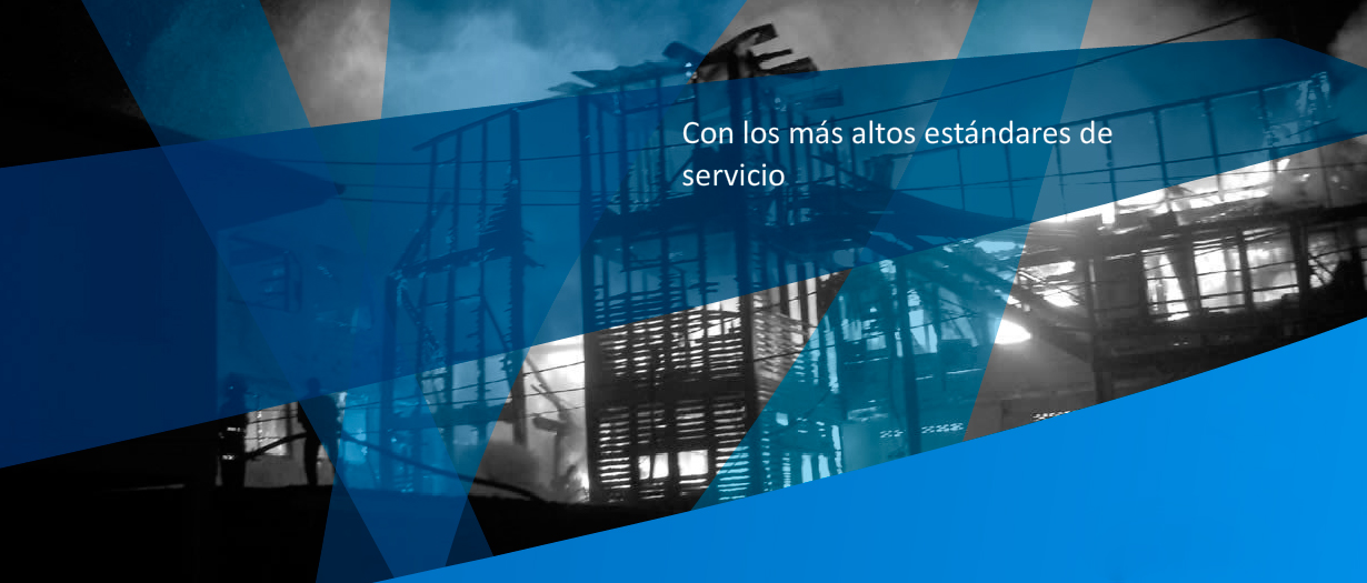 Con los más altos estándares de servicio